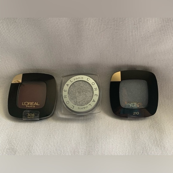 L'Oreal Other - New In Package L'Oreal Paris Eyeshadow Trio - Brown, Silver, Blue